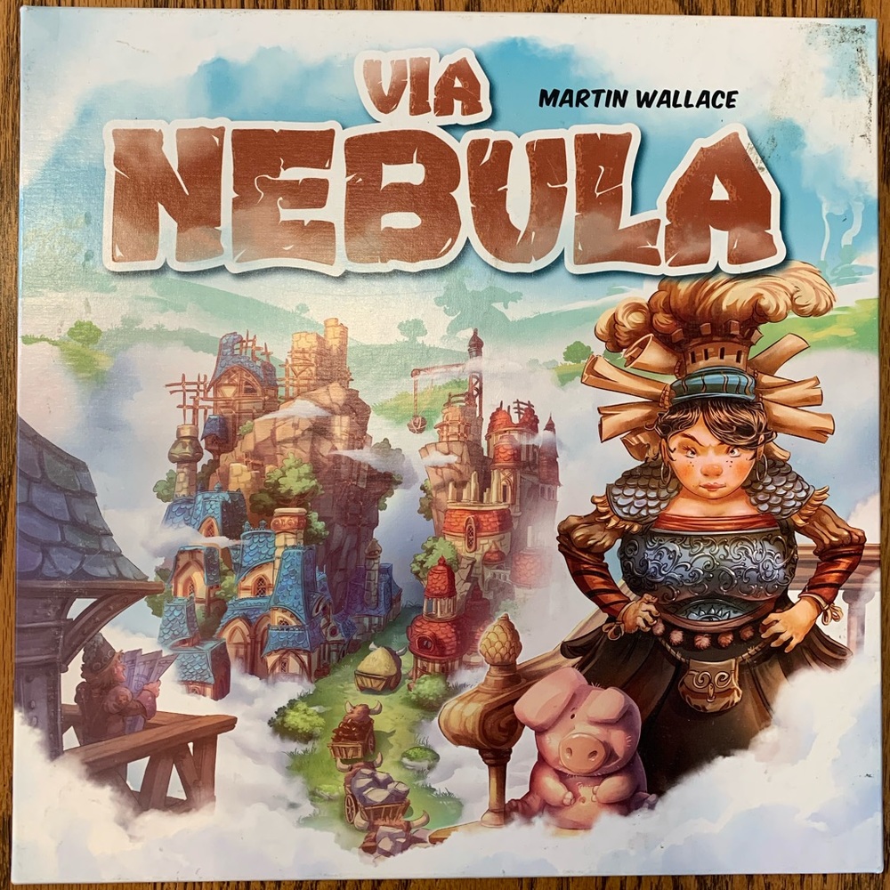 Via Nebula Board Game (French version française) by Martin Wallace Space Cowboys